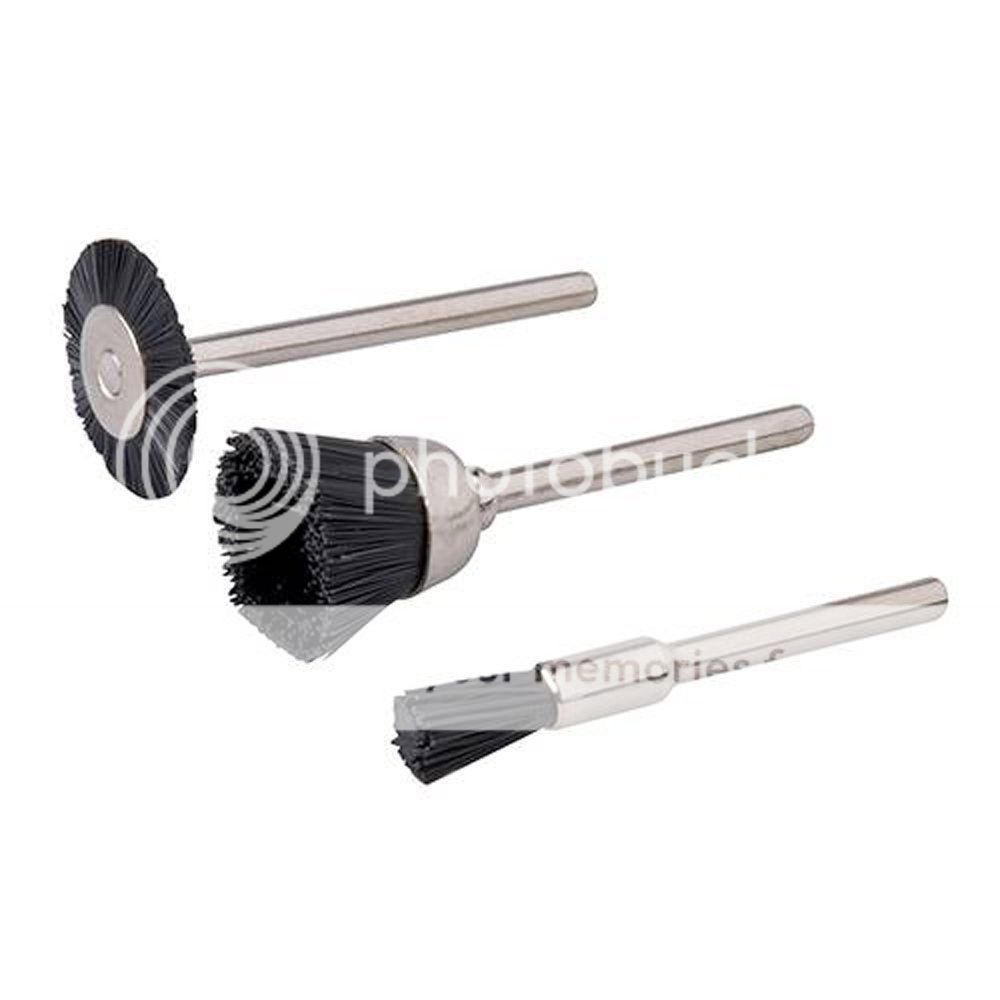 2.35mm Shank Polishing Wheel Buffing Pad Brush Grinder Drill Bit For
